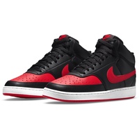 Nike Court Vision Mid Herren black/white/university red 45