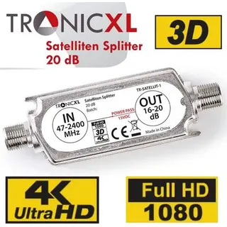 DVBS2 DVB-S2 SAT-Verstärkung Signalverstärker Signalteiler Satelliten-Leitungsverstärker Inline Breitband SAT Verstärker