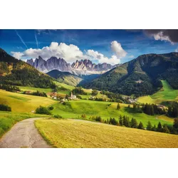 Fototapete PAPERMOON "Landschaft", bunt, B:5,00m L:2,80m, Vlies, Tapeten