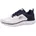 Track Off White Engineered Mesh Pu Navy Trim 46