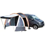 dwt Buszelt Picco 320 x 150 cm, freistehendes Mobilzelt, leichtes Vorzelt mit konventionellem GFK-Gestänge für Camper Vans inkl. Abspannmaterial