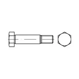 Industrial Quality Supplies Sechskantpassschraube DIN 610 M12 x 50 25 Stück
