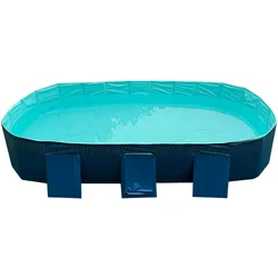 Starlyf Foldable Pool, Planschbecken, faltbarer Pool ohne Aufblasen, langlebig & robust, 1000 Liter, 167cmx286cm