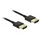 DeLock HDMI Anschlusskabel HDMI-A Stecker HDMI-A Stecker 0,25 m Schwarz
