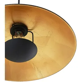 LINDBY Narisara 1-flg. Ø40 rund schwarz/gold
