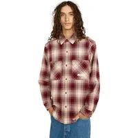 Element Hawthorne 2Pkt Heavyweight Hemd cream zinfandel plaid Gr.