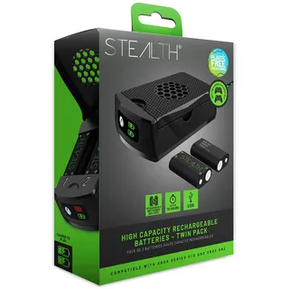 STEALTH Xbox Series X Ladestation Twin Akku Pack