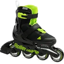 Rollerblade Microblade Inline Skates Nero/Verde 23