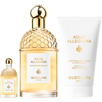 Guerlain Aqua Allegoria Mandarine Basilic Set = EdT Nat Spray 125 ml + Body Lotion + Miniatur - 3 Artikel im Set