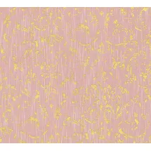 KUNSTLOFT Vliestapete Versailles 4 0.53x10.05 m, Leicht glänzend, lichtbeständige Design Tapete rosa