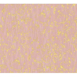 KUNSTLOFT Vliestapete Versailles 4 0.53x10.05 m, Leicht glänzend, lichtbeständige Design Tapete rosa