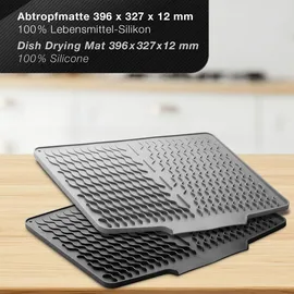 SOTech Abtropfmatte 396 x 327 x 12 mm Grau