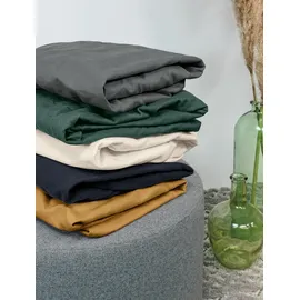 IRISETTE Spannbettlaken Jersey 180 x 200 cm beige
