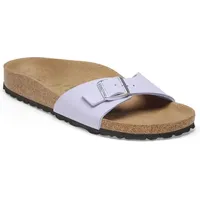 Birkenstock Madrid Synthetics - Sandalen Soft Birki Vegan Purple Fog 36 - Regular fit