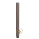 Stabkerzen Durchgefärbte Dunkel-Leinen 185 x 26 mm, 1 Stück, Premium Kerzen von Jaspers Kerzen