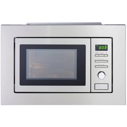 PKM Einbau-Mikrowelle MW820-EBM, Mikrowelle, 20,00 l silberfarben