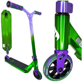 Chilli Pro Scooter Jumpstart S transparent Grün/Lila