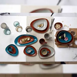 Ritzenhoff & Breker Espressotasse mit Untertasse 0,095 l Braun 6 St.