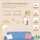 PawHut Katzen-Kletterwand 5-teilig Beige