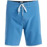 QUIKSILVER Boardshorts "Original Scallop 18"", Herren, Gr. 30S, blau (coronet blau), 92% Polyester, 8% Elasthan, Hosen