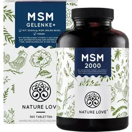 Nature Love MSM 2000 Tabletten 365 St.