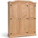 VCM Kleiderschrank New Mexico 152 x 193 x 54 cm Braun
