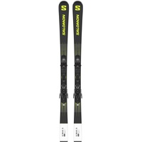 SALOMON E S/MAX S + M10 GW L80 - Da., black/acid green/white (162 cm)