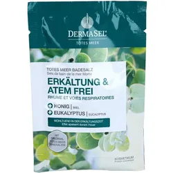 DERMASEL Totes Meer Badesalz Erkältung & Atemfrei 80 g