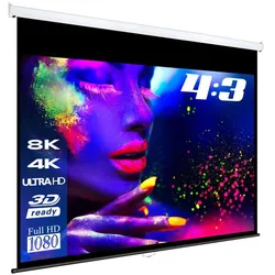 eSmart Germany Rollo Leinwand MIROLO 234 x 176 cm (115") 4:3