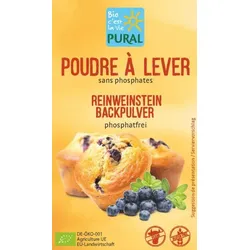 Pural Reinweinstein Backpulver bio (3x21g)