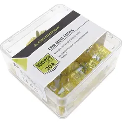 Carmotion Mini Flachsicherung 20A Gelb 100 Stk