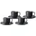 Ritzenhoff & Breker Jasper Kaffeetasse 0,24 l Schwarz 4 St.