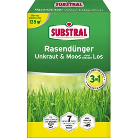 Substral Rasendünger Unkraut & Moos bleibt chancenlos 4 kg