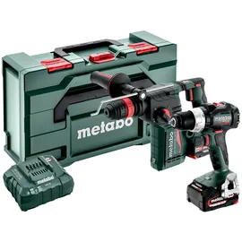 Metabo Akku Combo Set 2.4.8 18 V BS 18 LT BL + KH 18 LTX BL 24 Q; metaBOX 340