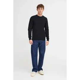 Blend Strickpullover Schwarz XL
