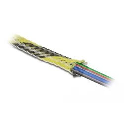 Delock Geflechtschlauch - dehnbar - 2 m - Schwarz