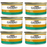 GOURMET Gold Pastete mit Kaninchen für adulte Katzen 6x85 g
