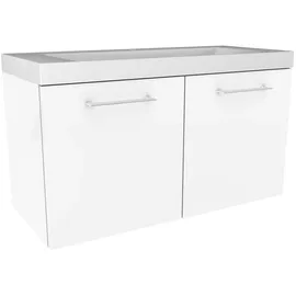 Fackelmann Lima 80 x 42 x 35 cm weiß