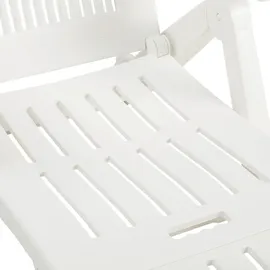 PROGARDEN Zircone 195 x 71 x 101 cm weiß