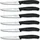 Victorinox Swiss Classic Steakmesser-Set 6-tlg. 11 cm Schwarz/Silber