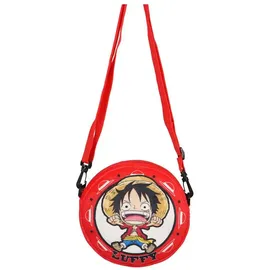 Sakami - One Piece - Ruffy - Plüsch/Plush - Umhängetasche/Satchel/Shoulder Bag - 21 cm - original & lizensiert