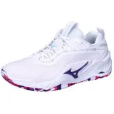 Mizuno Wave Stealth Neo 2 X1GB2401-20 40.5 - White/Violet Indigo/Camellia Rose - 40.5