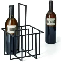philippi Cubo Flaschenträger schwarz 20 x 32 cm
