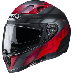 HJC i70 Reden helm, zwart-rood, L