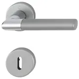 HOPPE Rosettengarnitur Lecce Aluminium verchromt