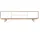 miliboo SID TV-Möbel Lowboard 180 cm Weiß Holz