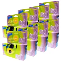 TopShot 8 x Einwegkamera Spirit grün/blau Einwegkamera