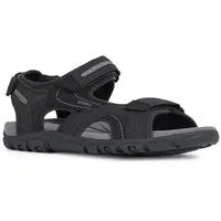 GEOX Uomo Sandal Strada Herren Schwarz 47