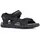 GEOX Uomo Sandal Strada Herren Schwarz 47