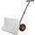vidaXL Hand-Schneepflug 100 x 44 cm schwarz
